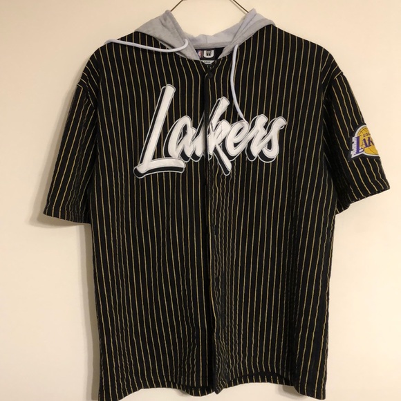 lakers baseball shirt
